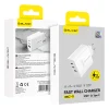Blavec sieťová nabíjačka BC-11 GaN - USB + 2xType C - QC PD 65W 3A (TCBC11G-U2CW653A) biela thumbnail