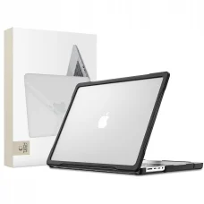 MacBook Pro 14 2021-2026 Tech-Protect Velar fekete/matt átlátszó tok