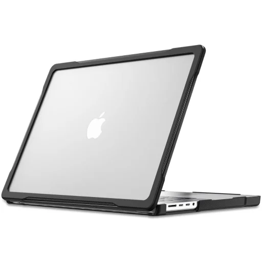 Apple MacBook Pro 16 (2021-2026) Tech-Protect Velar tok fekete/matt átlátszó - 2