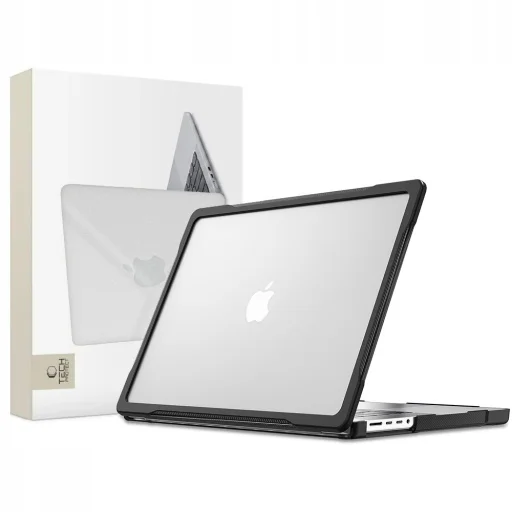 Apple MacBook Pro 16 (2021-2026) Tech-Protect Velar tok fekete/matt átlátszó - 1