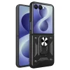 Samsung Galaxy Z Flip8 Fekete Techsuit CamShield Series tok thumbnail