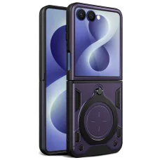 Samsung Galaxy Z Flip8 Lila Techsuit CamGuard Pro tok