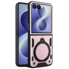 Samsung Galaxy Z Flip8 Rose Gold Techsuit CamGuard Pro tok