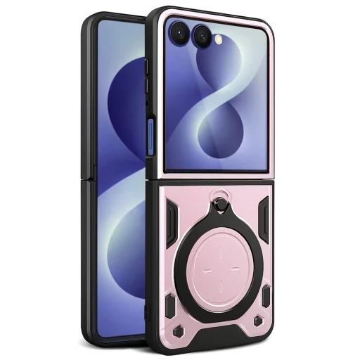 Samsung Galaxy Z Flip8 Rose Gold Techsuit CamGuard Pro tok - 1