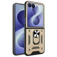 Samsung Galaxy Z Flip8 Arany Techsuit CamShield sorozat tok