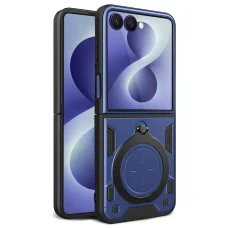 Samsung Galaxy Z Flip8 Kék Techsuit CamGuard Pro tok