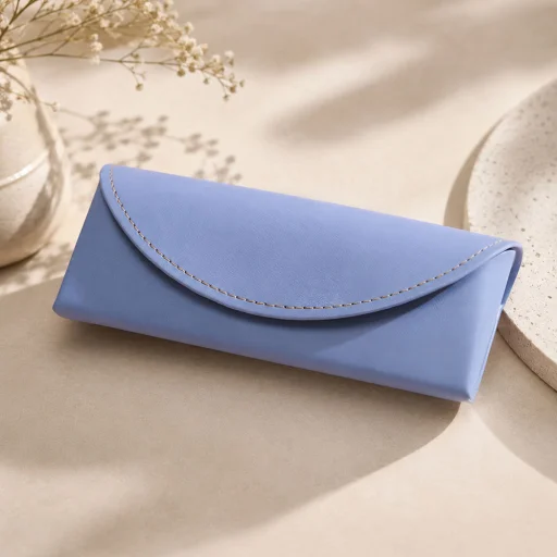 Puzdro na okuliare Iris Modré Techsuit - (ETM3) - PU, 15,2 x 6,6 x 3,6 cm - 5