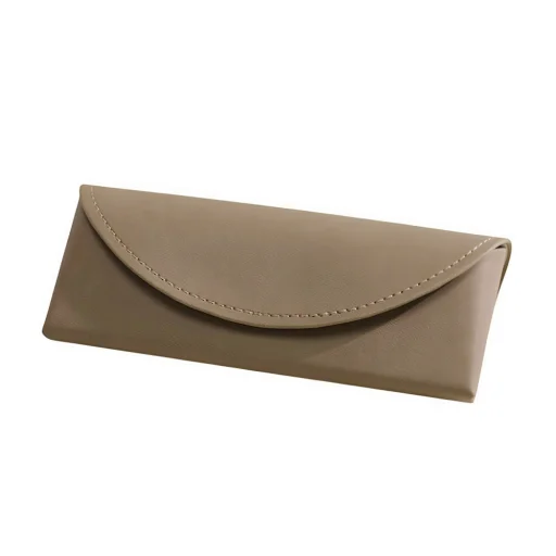 Ochranné puzdro na okuliare (ETM3) Kašmírová béžová Techsuit - PU, 15.2 x 6.6 x 3.6cm - 1