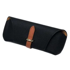 Puzdro na okuliare (ETL3) Čierne Techsuit - PU, 17 x 6,5 x 2 cm
