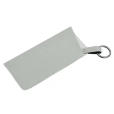 Ochranné puzdro na okuliare (ETN6) Techsuit - PU, 17.5 x 8.5cm - Teplá popolavo sivá