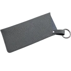Techsuit ETN6 Puzdro na okuliare - PU, 17,5 x 8,5 cm - Plyšová slivková