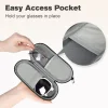Puzdro na okuliare Techsuit (ETJ3) PU, 16.5 x 6.5 x 4cm - Čierne thumbnail