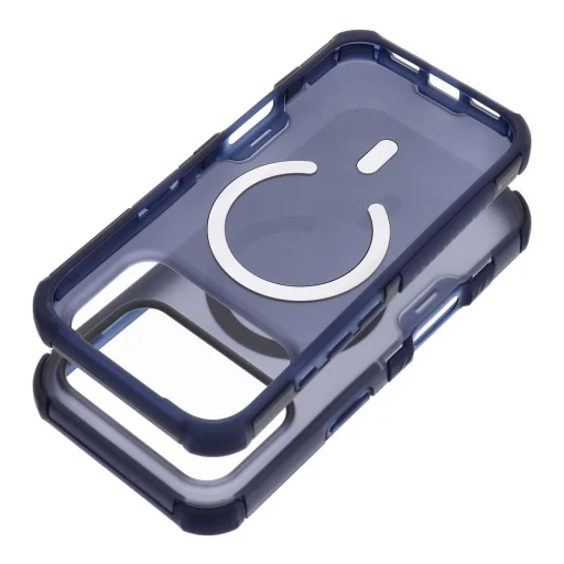 iPhone 17 Pro / 18 Pro Forcell F-Protect BumperX Premium MagSafe kompatibilné tmavomodré puzdro - 2