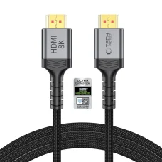 Tech-Protect UltraBoost HDMI 2.1 kábel 4K 120Hz / 8K 60Hz 200 cm čierny