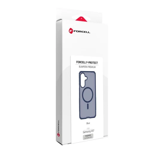 Samsung Galaxy A57 Forcell F-Protect BumperX Premium tmavomodré puzdro kompatibilné s MagSafe - 7