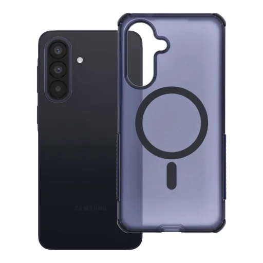 Samsung Galaxy A57 Forcell F-Protect BumperX Premium MagSafe kompatibilis sötétkék tok - 1