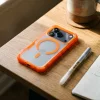 iPhone 17 Pro Max / 18 Pro Max tok (alacsony kameraéllel) Forcell F-Protect BumperX Premium MagSafe-kompatibilis narancssárga thumbnail