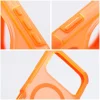 iPhone 17 Pro Max / 18 Pro Max tok (alacsony kameraéllel) Forcell F-Protect BumperX Premium MagSafe-kompatibilis narancssárga thumbnail