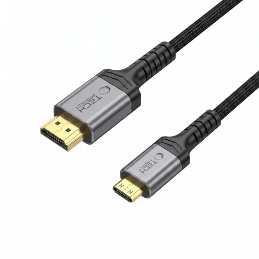 Tech-Protect Ultraboost Mini HDMI - HDMI 2.1 8K 60Hz 200 cm čierny kábel - 3