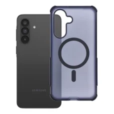 Samsung Galaxy A37 Forcell F-Protect BumperX Premium MagSafe-kompatibilis sötétkék tok