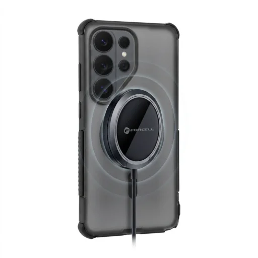 Samsung Galaxy A57 Forcell F-Protect BumperX Premium MagSafe kompatibilné čierne puzdro - 3