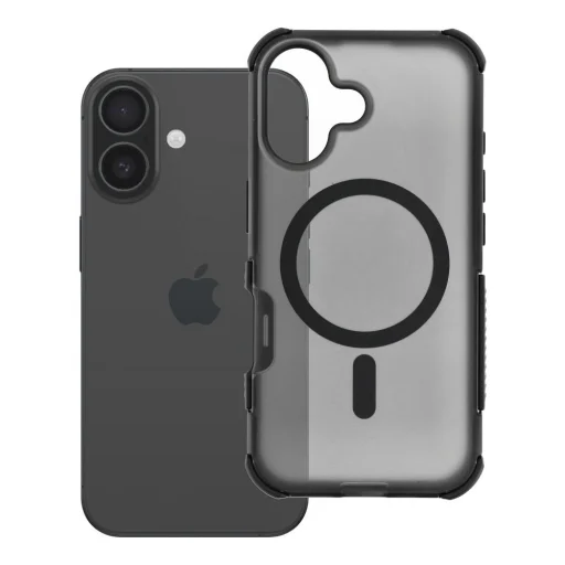 iPhone 16 Forcell F-Protect BumperX Premium MagSafe kompatibilné čierne puzdro - 1