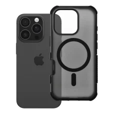iPhone 16 Pro Forcell F-Protect BumperX Premium MagSafe kompatibilné čierne puzdro