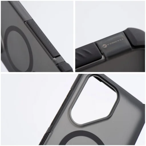 Samsung Galaxy A57 Forcell F-Protect BumperX Premium MagSafe kompatibilné čierne puzdro - 8