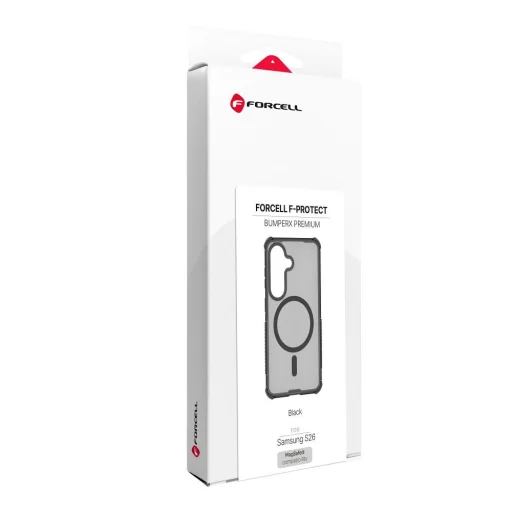 Samsung Galaxy S26 Forcell F-Protect BumperX Premium čierne puzdro kompatibilné s MagSafe - 9