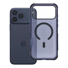 Puzdro pre iPhone 17 Pro Max / 18 Pro Max (nízky okraj fotoaparátu) Forcell F-Protect BumperX Premium kompatibilné s MagSafe tmavomodré