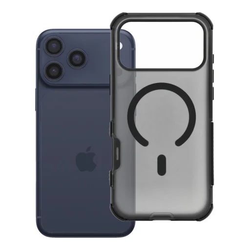 Puzdro na iPhone 17 Pro Max / 18 Pro Max (nízky okraj kamery) Forcell F-Protect BumperX Premium, kompatibilné s MagSafe, čierne - 1