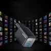 Anker - Sieťová nabíjačka GaN Prime (A2669313) - GaN rýchlonabíjačka 67W, 2x USB-C, EU - Sivá thumbnail