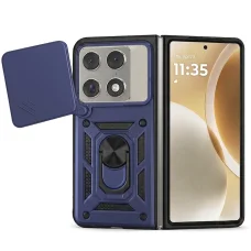 Techsuit - CamShield Series - Motorola Razr Fold - modré puzdro