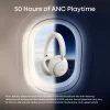 Anker - Vezeték nélküli fejhallgatók SoundCore Space 2 (D1402G21) - AI 3-Mic, Zajcsökkentés, Hi-Res Audio, LDAC, Nap mód - Fehér thumbnail