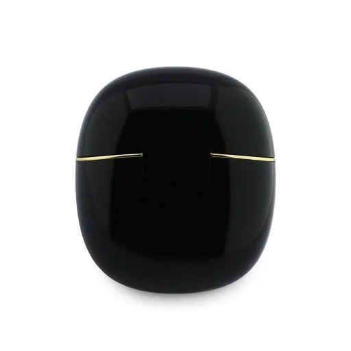 Guess Gold Line Glossy Classic Logo TWS bezdrôtové slúchadlá čierne - 3