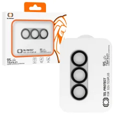 Tel Protect 95% AR+AF teljes fém kamera védő Samsung Galaxy S26 Ultra fehér (kamera sziget) üvegfólia