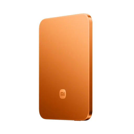 Xiaomi UltraThin magnetická powerbanka 5000mAh 15W oranžová - 3
