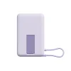 Xiaomi Mágneses Powerbank 33W 10000mAh beépített USB-C kábellel és tartóval Lila (BHR08PAGL) thumbnail