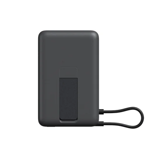 Xiaomi Mágneses Powerbank 33W 10000mAh beépített USB-C kábellel és állvánnyal Szürke (BHR08P9GL) - 2