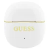 Guess Gold Line Glossy Classic Logo TWS Bezdrôtové slúchadlá Biele thumbnail