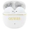 Guess Gold Line Glossy Classic Logo TWS Bezdrôtové slúchadlá Biele thumbnail