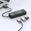 Orico PWC2U-U3 3-portový USB hub 2x USB-A 3.0 1x USB-C 3.0 0,5 m - čierny thumbnail