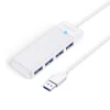 Orico PAPW4A-U3 USB Hub 4-port 4x USB-A 3.0 0.15 m - biely thumbnail