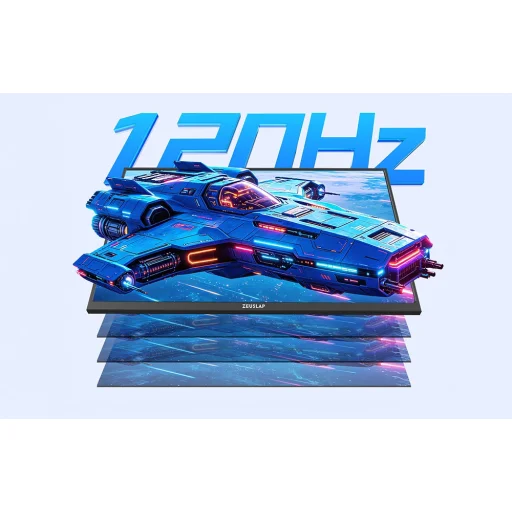 ZEUSLAP P16 16 hüvelykes 120 Hz-es hordozható gamer monitor - 4