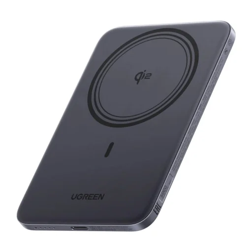 UGREEN PB580 5000 mAh 15 W magnetická powerbanka vesmírna sivá - 2