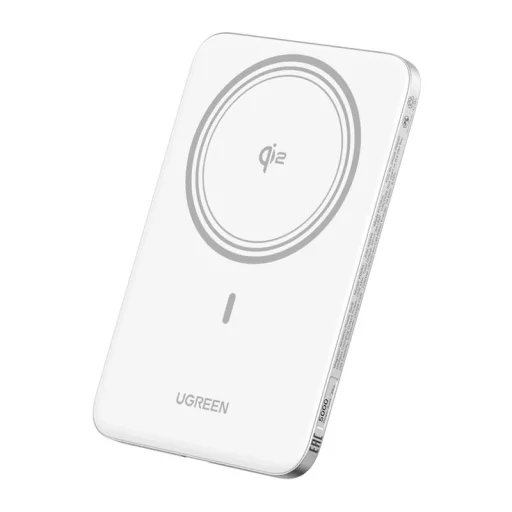 UGREEN PB580 5000 mAh 15 W magnetická powerbanka (biela) - 1