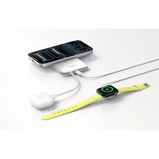 UGREEN PB570 10000 mAh 25 W magnetická powerbanka (biela) - 8