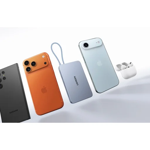 UGREEN PB570 65839B 10000 mAh 25 W magnetická powerbanka (modrá) - 8