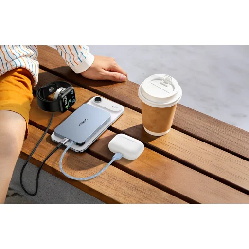 UGREEN PB570 65839B 10000 mAh 25 W magnetická powerbanka (modrá) - 5