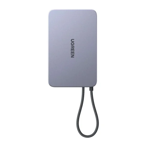 UGREEN PB570 10000mAh 25W magnetická powerbanka (sivá) - 4